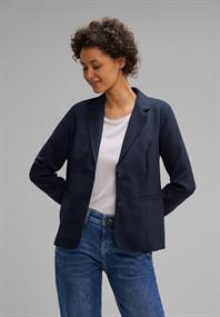 Twill Blazer deep blue