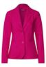 Twill Blazer in Unifarbe nu pink