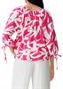 Twill-Bluse aus Viskosemi pink