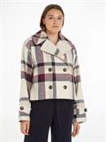 twill g stp check l- ecru