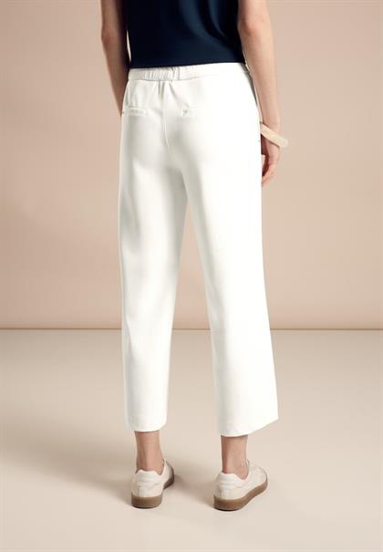 Twill Hose Techno Stretch off white
