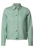 Twill Jacke matcha green