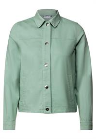 Twill Jacke matcha green