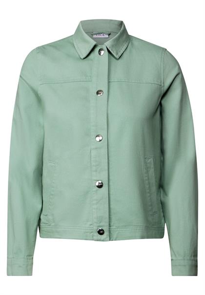 Twill Jacke matcha green