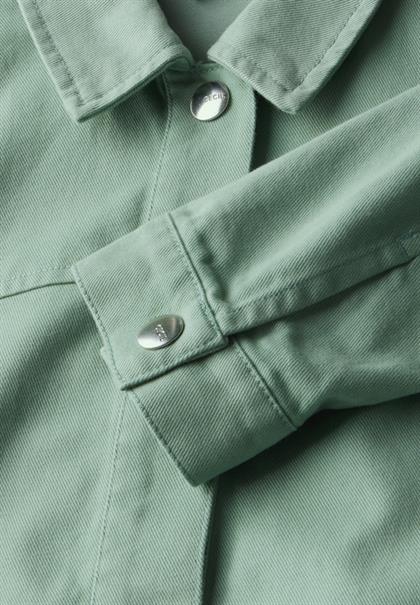 Twill Jacke matcha green