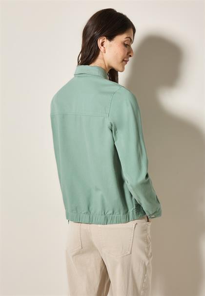 Twill Jacke matcha green