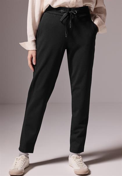 Twill Jogger black