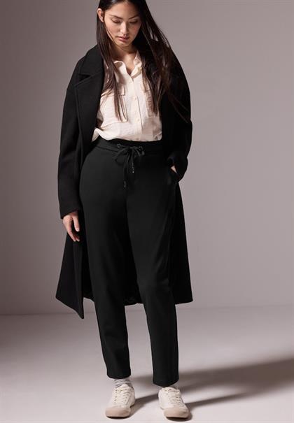 Twill Jogger black