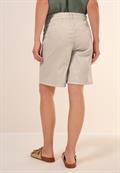 Twill Shorts im Washed-Look boulder beige