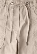 Twill Shorts im Washed-Look boulder beige
