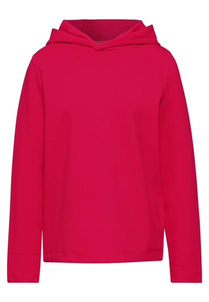 Twill Sweat Hoodie granita red