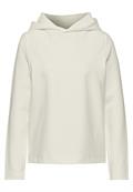 Twill Sweat Hoodie vanilla white