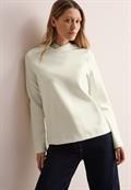 Twill Sweat Hoodie vanilla white