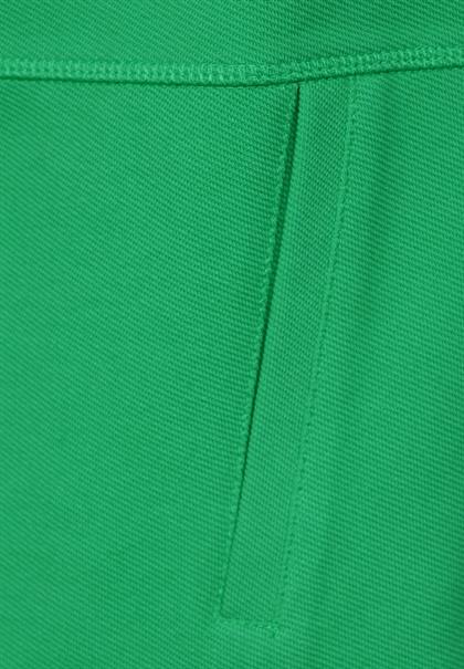 Twill Sweatjacke celery green