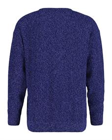 TWISTED YARN C-NECK evening blue