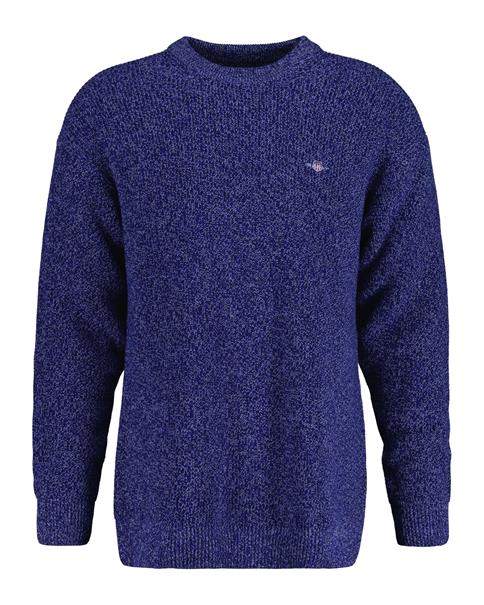TWISTED YARN C-NECK evening blue