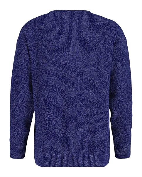 TWISTED YARN C-NECK evening blue