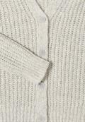Two Tone Cardigan metal grey melange