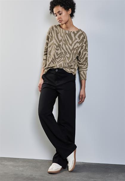 Two-Tone Jaquard Shirt honey sand