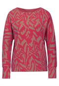 Two-Tone Jaquard Shirt sugar coral