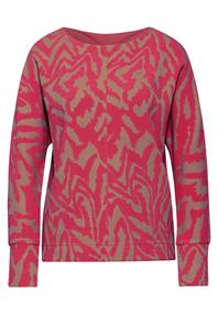 Two-Tone Jaquard Shirt sugar coral