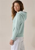 Two-Tone Kapuzenjacke cool salvia green