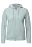 Two-Tone Kapuzenjacke cool salvia green