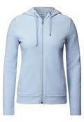 Two-Tone Kapuzenjacke pastel blue