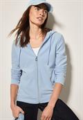 Two-Tone Kapuzenjacke pastel blue