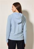 Two-Tone Kapuzenjacke pastel blue