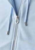 Two-Tone Kapuzenjacke pastel blue
