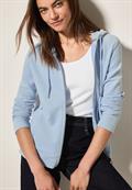 Two-Tone Kapuzenjacke pastel blue