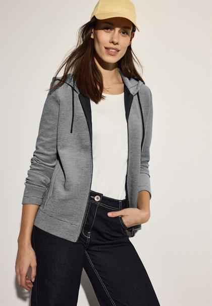 Two-Tone Kapuzenjacke slate khaki