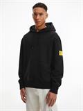TWO TONE MONOGRAM HOODIE ck black
