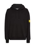 TWO TONE MONOGRAM HOODIE ck black