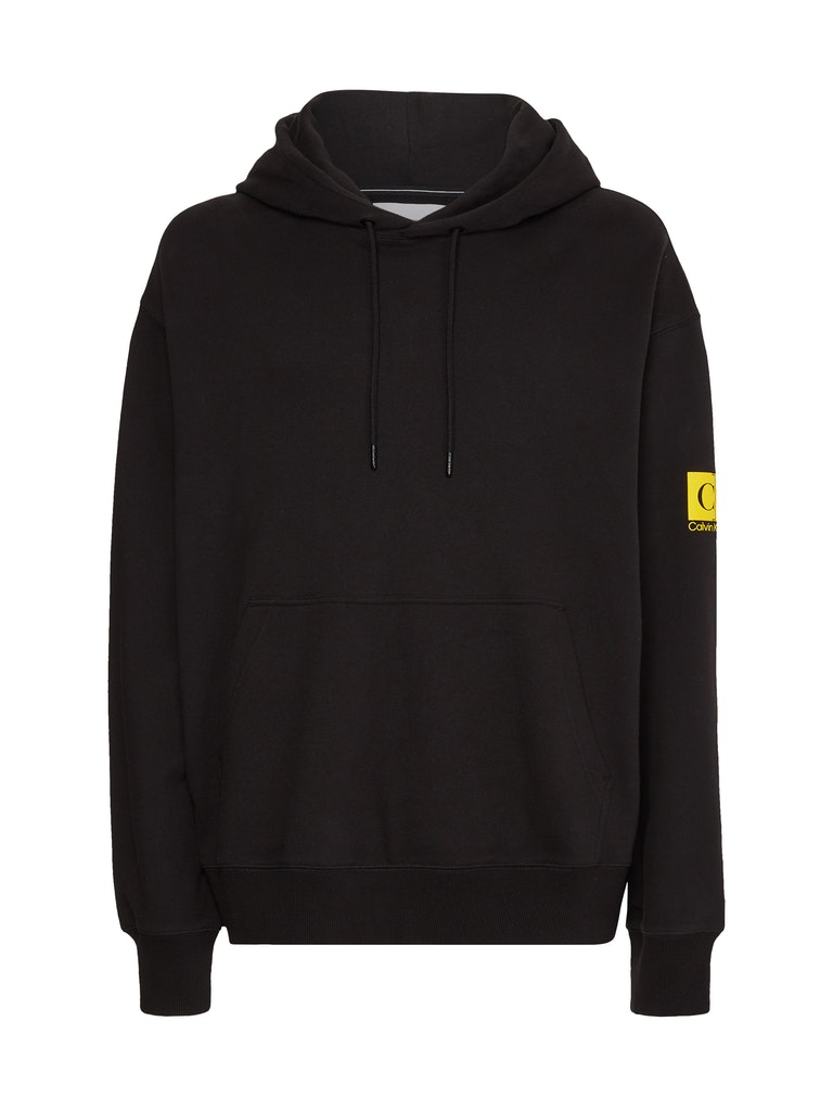 Calvin Klein Jeans Herren Sweatshirt TWO TONE MONOGRAM HOODIE ck