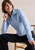 Two-Tone Ottoman Jacke fresh light blue