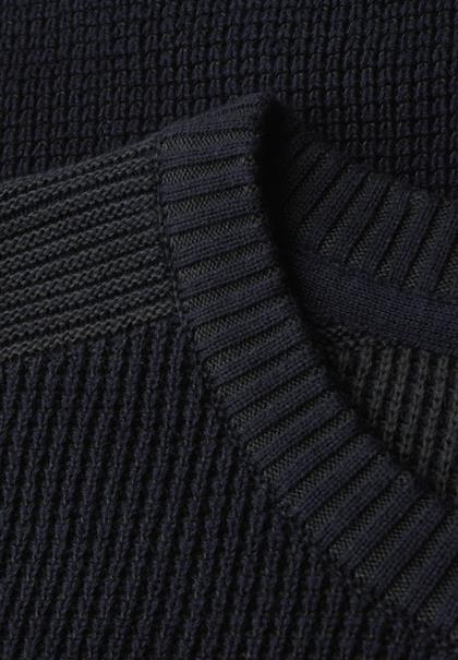 Two Tone Pullover nightside blue