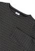 Two-Tone Strukturshirt black