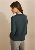 Two-Tone Strukturshirt slate khaki