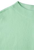 Two-Tone Strukturshirt tendril green