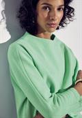 Two-Tone Strukturshirt tendril green