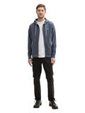 Ultralight Sweatjacke mit Kapuze blueish grey