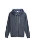 Ultralight Sweatjacke mit Kapuze blueish grey