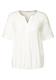 Unifarbene Basic Bluse vanilla white