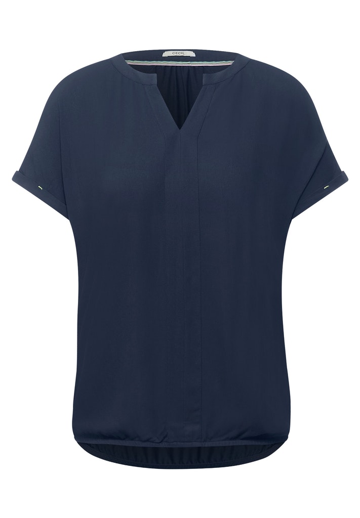 Cecil Damen Bluse B343203 River Blue - größe