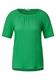 Unifarbene Struktur Bluse fresh green