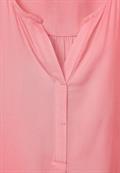 Unifarbenes Blusentop soft pink