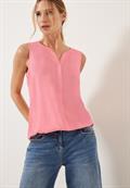 Unifarbenes Blusentop soft pink