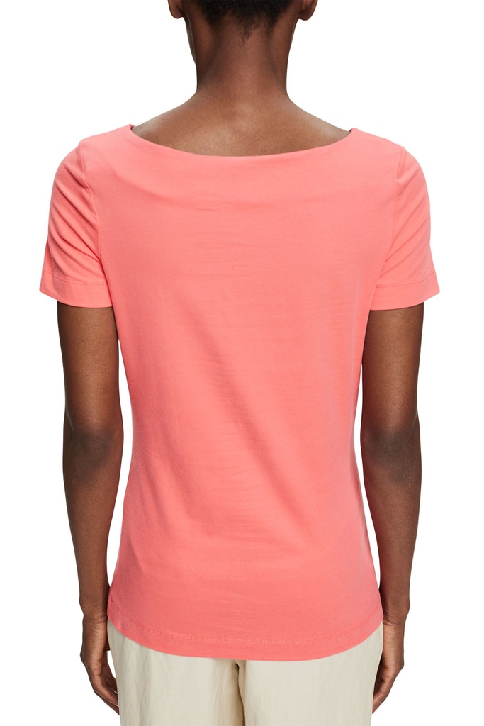 unifarbenes-jersey-t-shirt-coral-red
